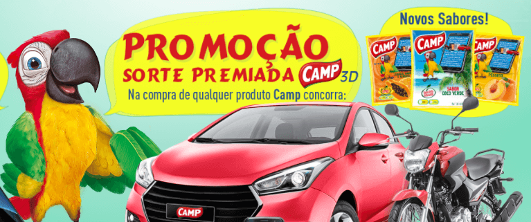 Promoção Camp Sorte Premiada 3D