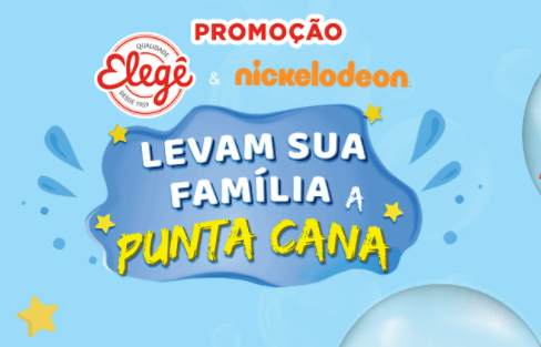 Promoção Elegê e Nickelodeon levam sua família à Punta Cana