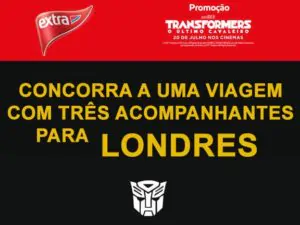 Promoção Extra Transformers