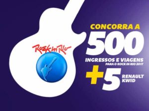 Promoção Km de Vantagens Rock in Rio