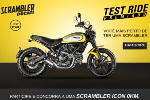 Promoção teste ride Ducati