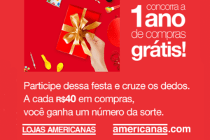 Promoção de aniversário Americanas 2017