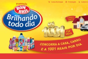 Promoção Bom Bril brilhando todo dia