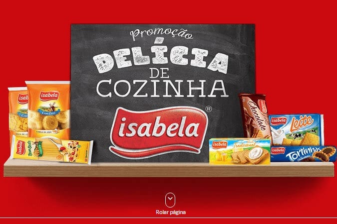 Promoção delícia de cozinha Isabela