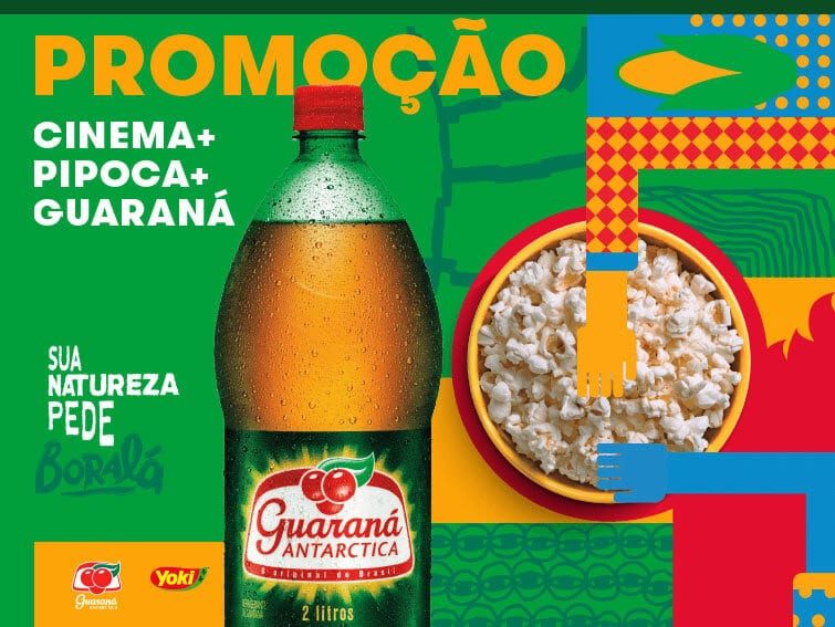 Promoção Guaraná combina com pipoca Yoki