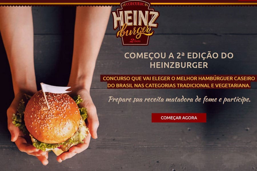 Promoção Heinz Burger