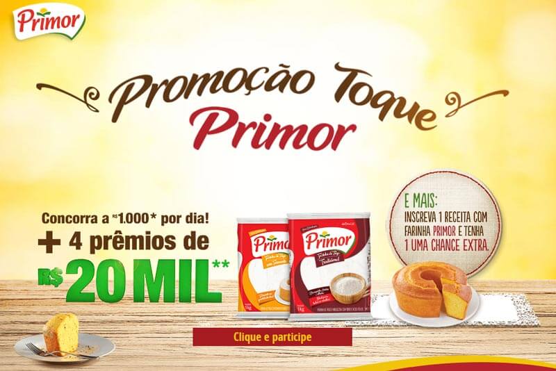 Promoção Toque Primor 2017