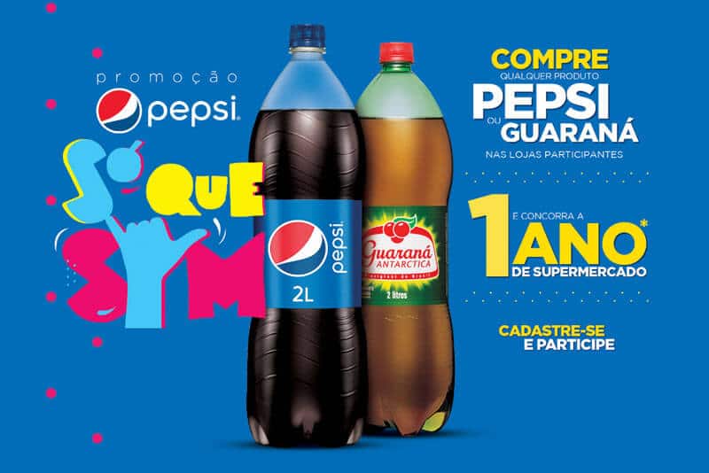 Promoção Pepsi Guraná Só que sim 2017