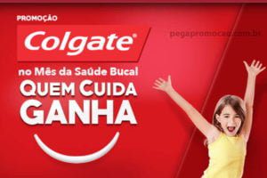 promocao colgate quem cuida ganha