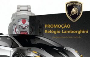 Promoção Relógio Lamborghini