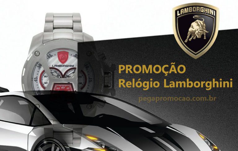 Promoção Relógio Lamborghini