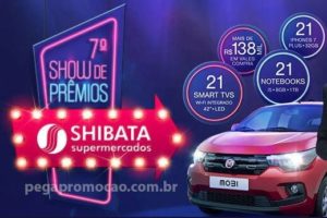 Promoção show de prêmios shibata