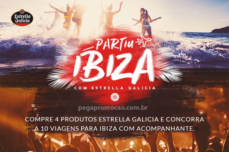 Promoção Estrella Galicia partiu Ibiza