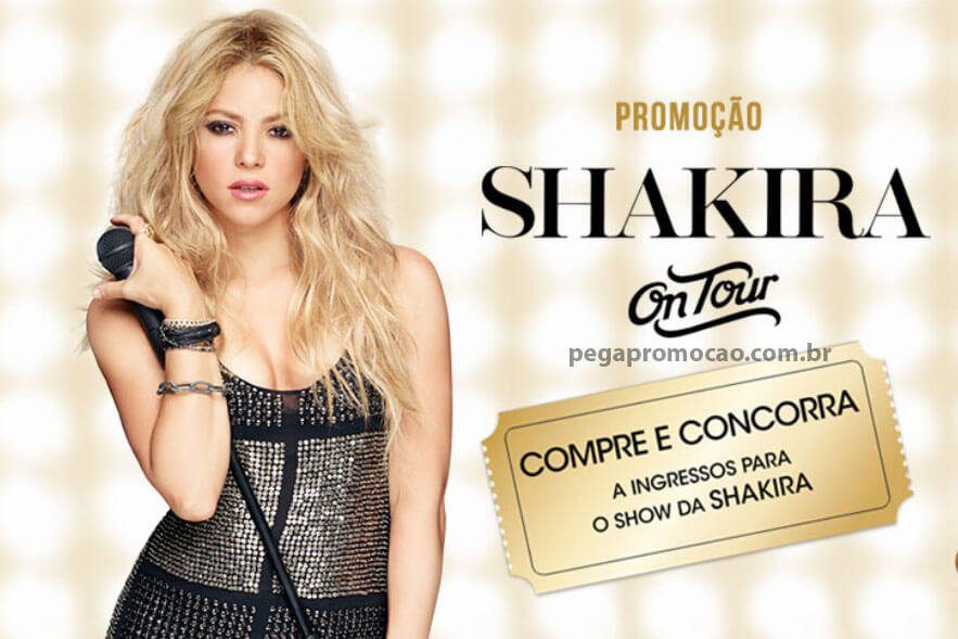Promoção Shakira On Tour