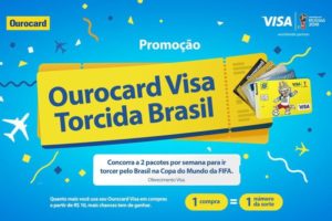 Promoção Ourocard Visa Torcida Brasil