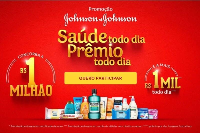 Promoção Johnson 2018 Saúde Todo Dia, Prêmio Todo Dia (1 Milhão)