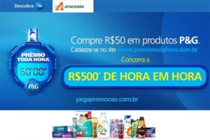 Promoção Atacadão P&G Prêmio Toda Hora