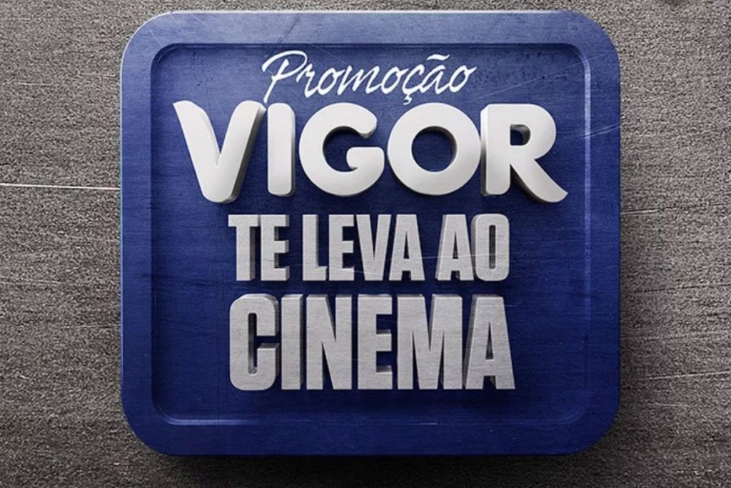 Promoção Vigor te leva ao cinema 2018