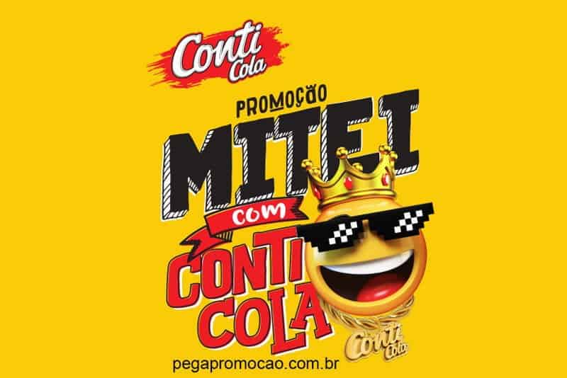 Promoção Mitei com Conti Cola 2018