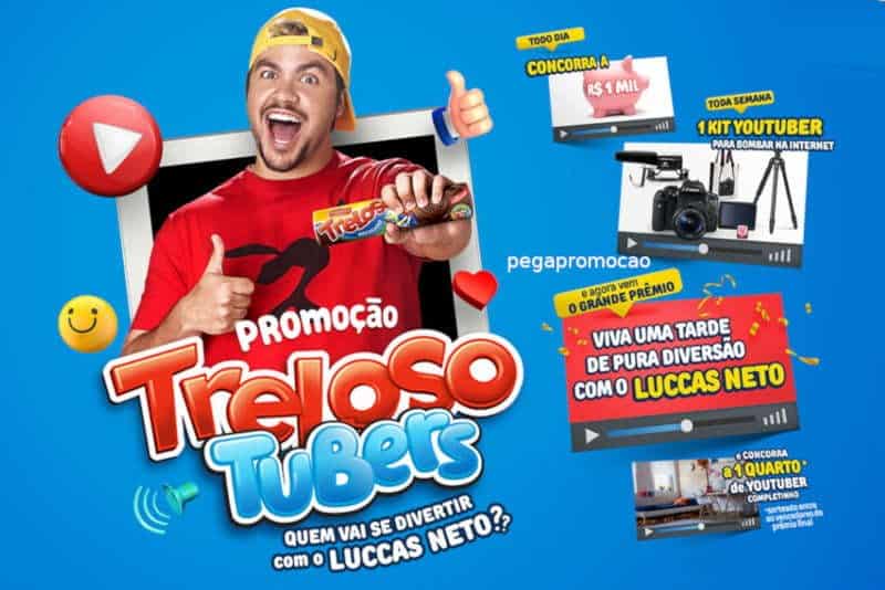 Promoção Treloso Tubers Lucas Neto