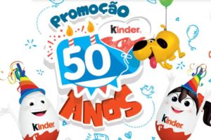 Promoção Kinder Ovo 50 anos