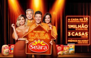 Promoção Casa com Seara 2019. Participe do sorteio de 3 casas e de 1 milhão