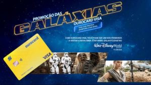 Promoção das Galáxias Ourocard visa