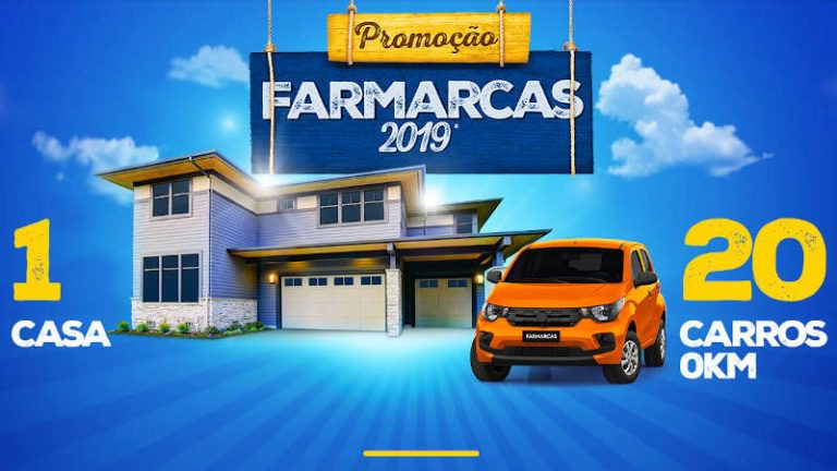 Promoção Farmarcas 2019: Concorra a uma casa e a 20 carros zero