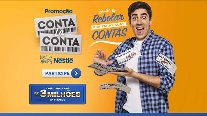 Promoção Conta Lá Conta Nestlé 2020