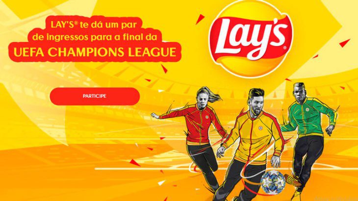 Promoção Lay's 2020 - Champions League