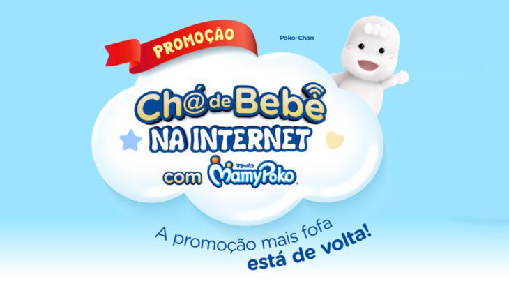 Promoção seu Chá de Bebê na Internet com MamyPoko