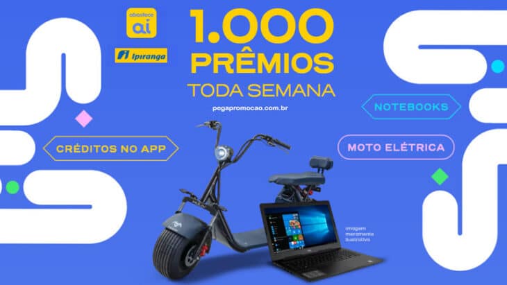 Promoção Ipiranga 1000 prêmios toda semana