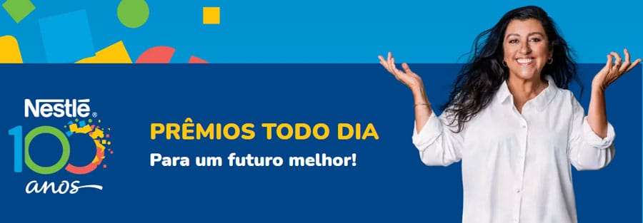 Como cadastrar na Promoção Nestle 100 anos e concorrer a prêmios diários e sorteios