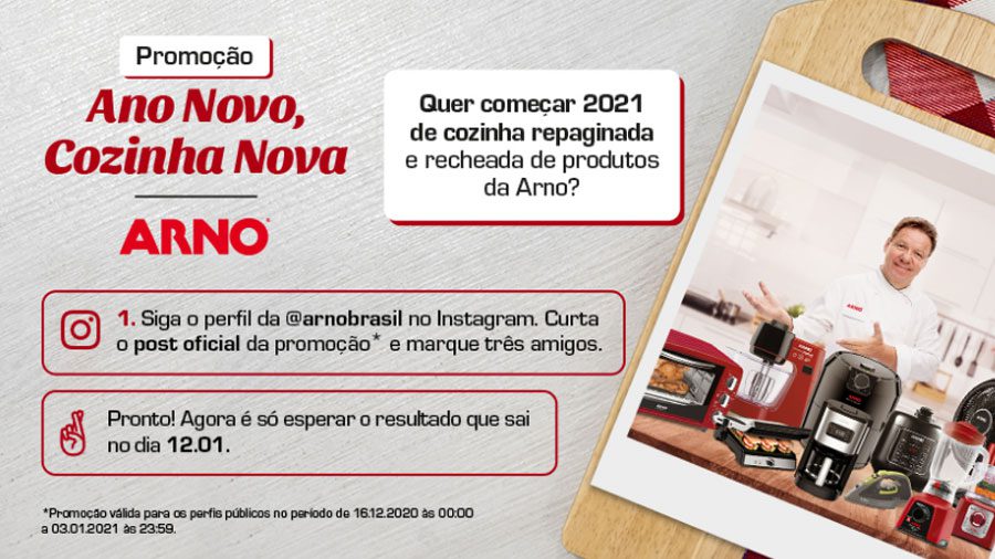Promoção Arno 2021 Cozinha Nova