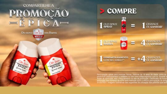 Promoção Épica Old Spice