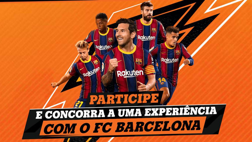 Promoção Gatorade Experiência com o Barcelona