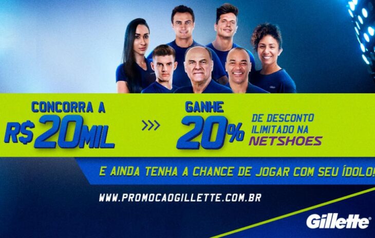 Prêmios da promoção Gillette 2021