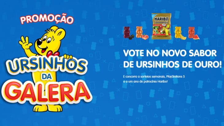 Promoção Haribo Ursinhos da Sorte - Concorra a 3 Play Station 5