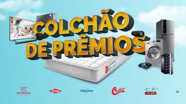 Promoção Colchão de Prêmios Americanflex, Castor, F.A. Colchões, Luckspuma e Orthocrin