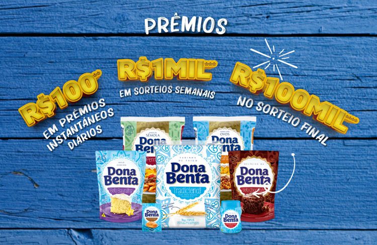 Prêmios Promoção Dona Benta 2021 Meu Arraiá de Bolso Cheio