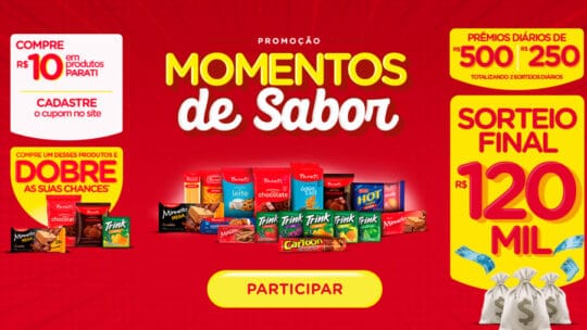 Promoção Parati e Trink 2021 - Momentos de Sabor e Prêmios de até 120 mil