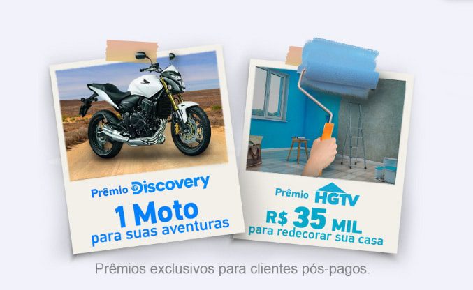 Sorteio da promoção Sky Discovery