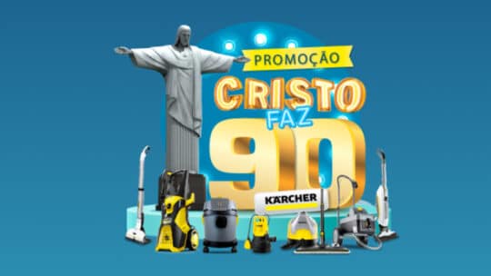 Promoção Karcher Cristo 90 anos