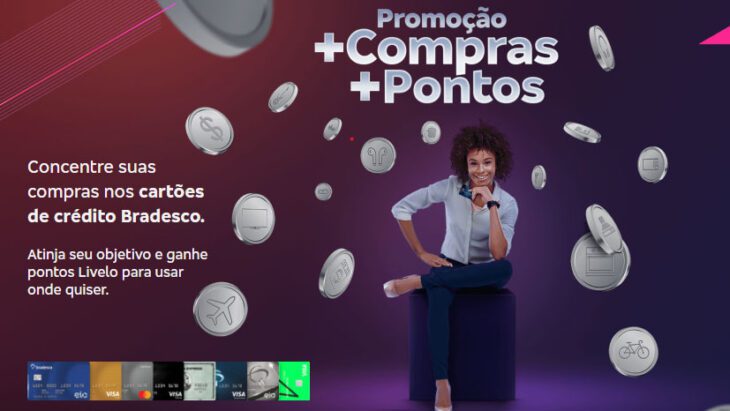 Promoção Bradesco mais compras mais pontos