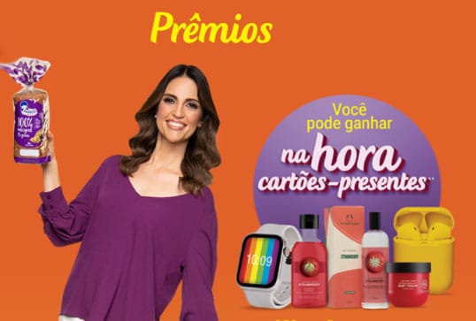 Prêmios da Promoção Panco Desafio Saúdável - Prêmios de até 10 mil