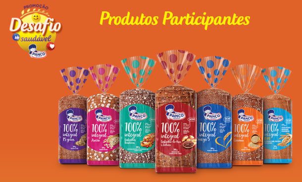 Produtos participantes Promoção Panco Desafio Saúdável