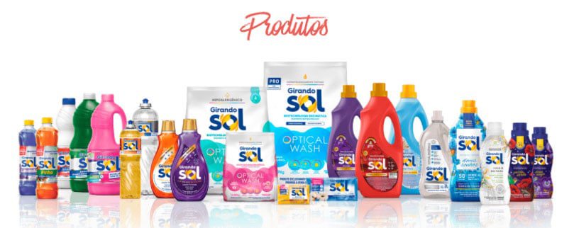 Produtos participantes Promoção Girando Sol