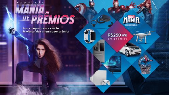 Promoção Bradesco Mania de Prêmios