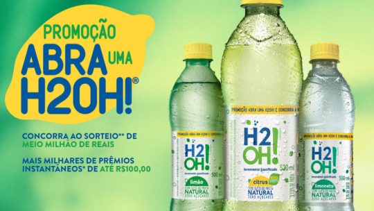 Promoção Abra uma H2OH! 2021/2022