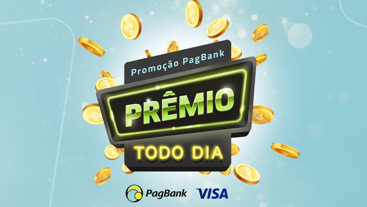 Promoção Pagbank prêmio todo dia: Sorteio de até 200 mil